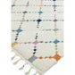 Tapis moderne à franges CRISSY