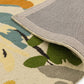 Tapis de salon floral laine FLORY