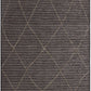 Tapis de salon moderne en jute BLUEBERRY