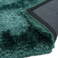 Tapis salon confort shaggy SPLASH Bleu Pétrole - Novatrend 