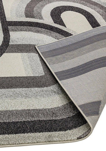 Tapis de salon moderne rétro tissé plat AVON - Novatrend 