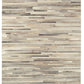 Tapis Salon Luxe Cuir de Vache PAMPA Stripes Light - Novatrend 