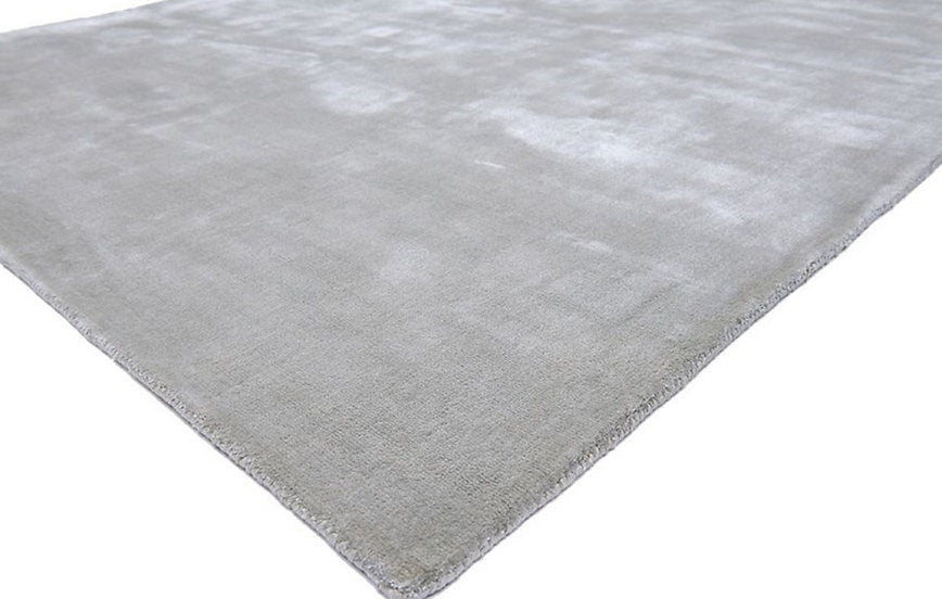 Tapis de salon luxe Designer TITANE Argent - Novatrend 
