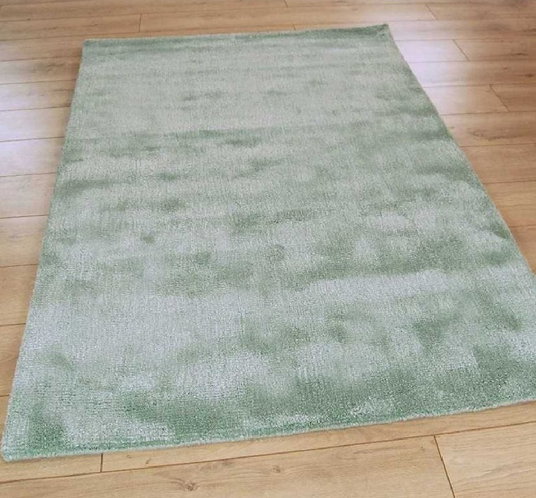 Tapis Luxe Salon Moderne PASTEL Bleu ciel - Novatrend 