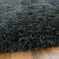 Tapis de salon shaggy FLOOD Noir - Novatrend 