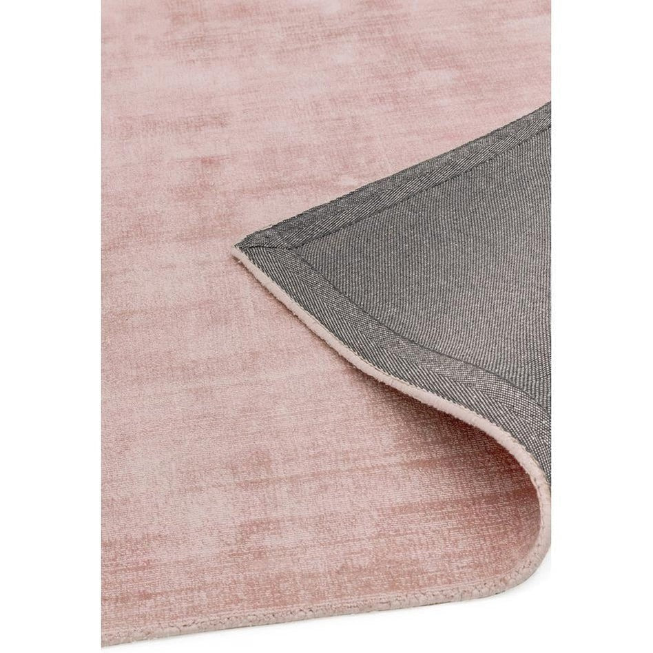 Tapis de salon moderne Uni LAME Rose - Novatrend 