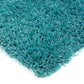 Tapis de salon Moderne poils longs DONNA Turquoise - Novatrend 
