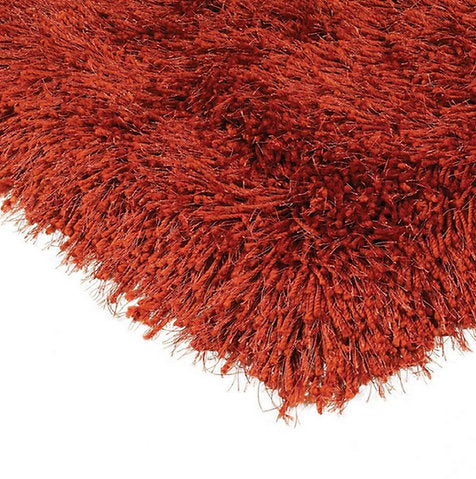 Tapis de salon shaggy FLOOD Rouge - Novatrend 