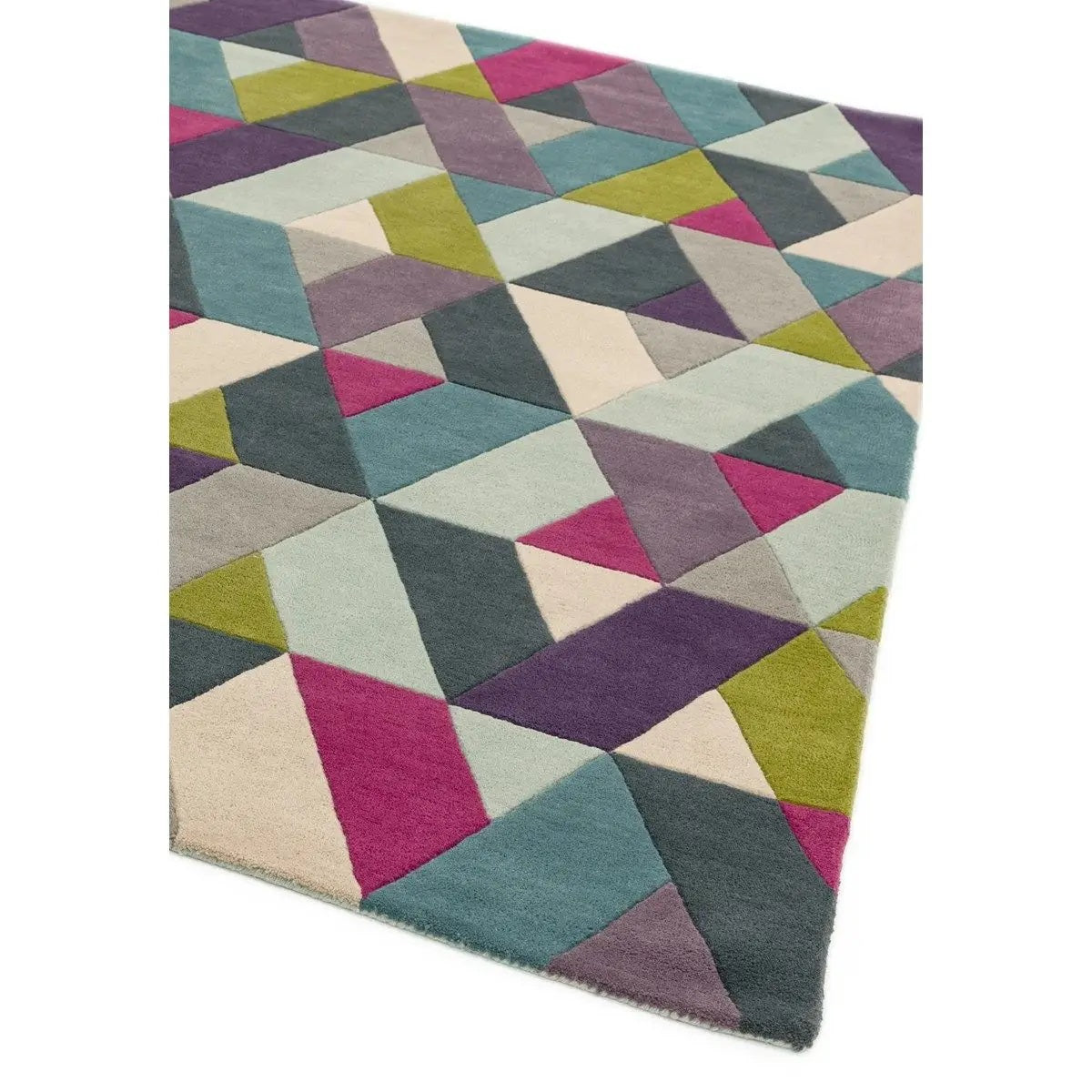 Tapis pure laine à motifs FLASHY CHEVRON - Novatrend 