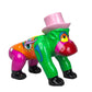 Sculpture statue moderne Gorille CAPUCIN POP ART - Novatrend 