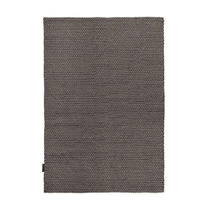 Tapis de salon tressé main en laine BORY - Novatrend 