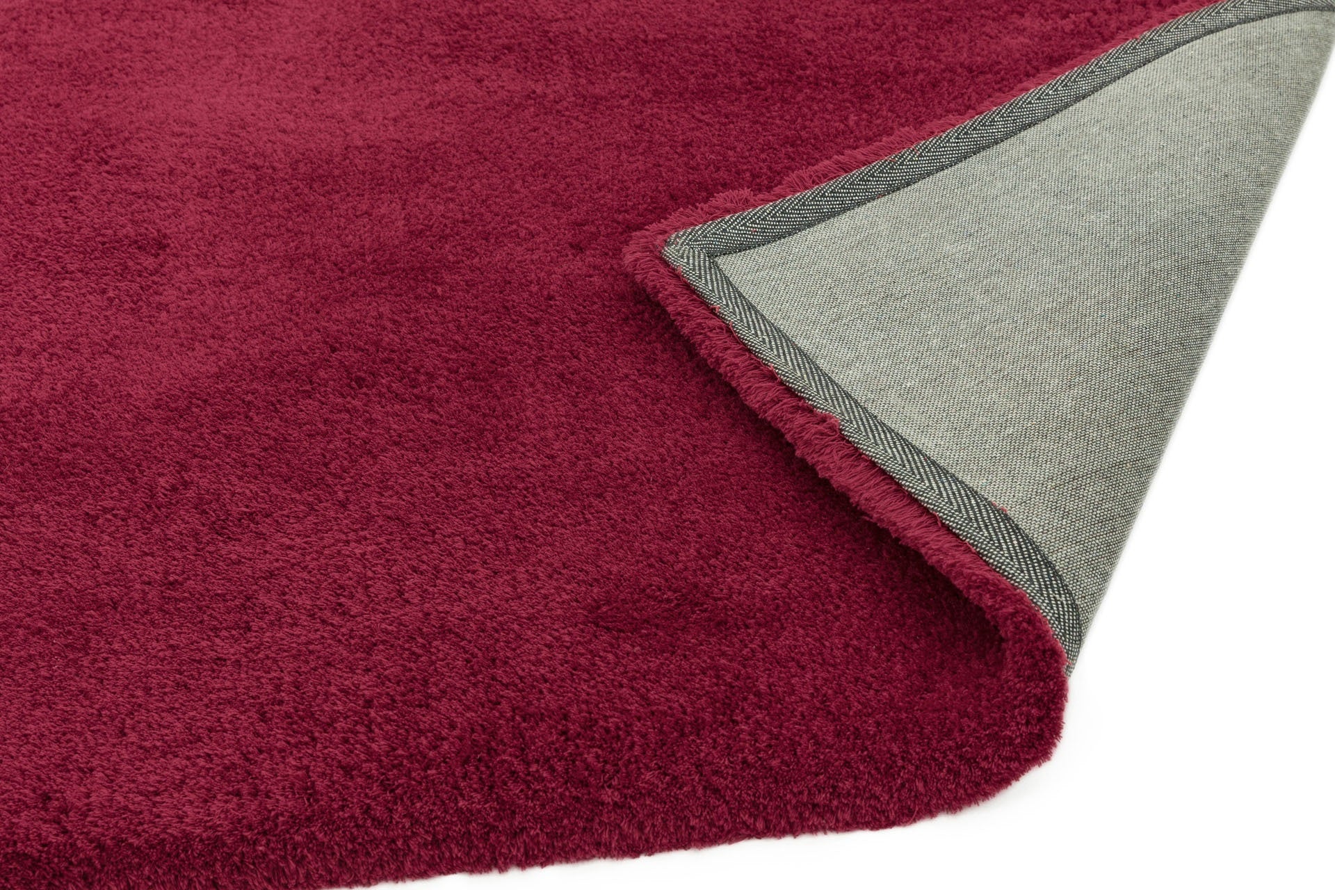 Tapis de salon shaggy moderne TITO Rouge - Novatrend 