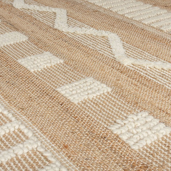 Tapis de salon en jute MEDINHA - Novatrend 