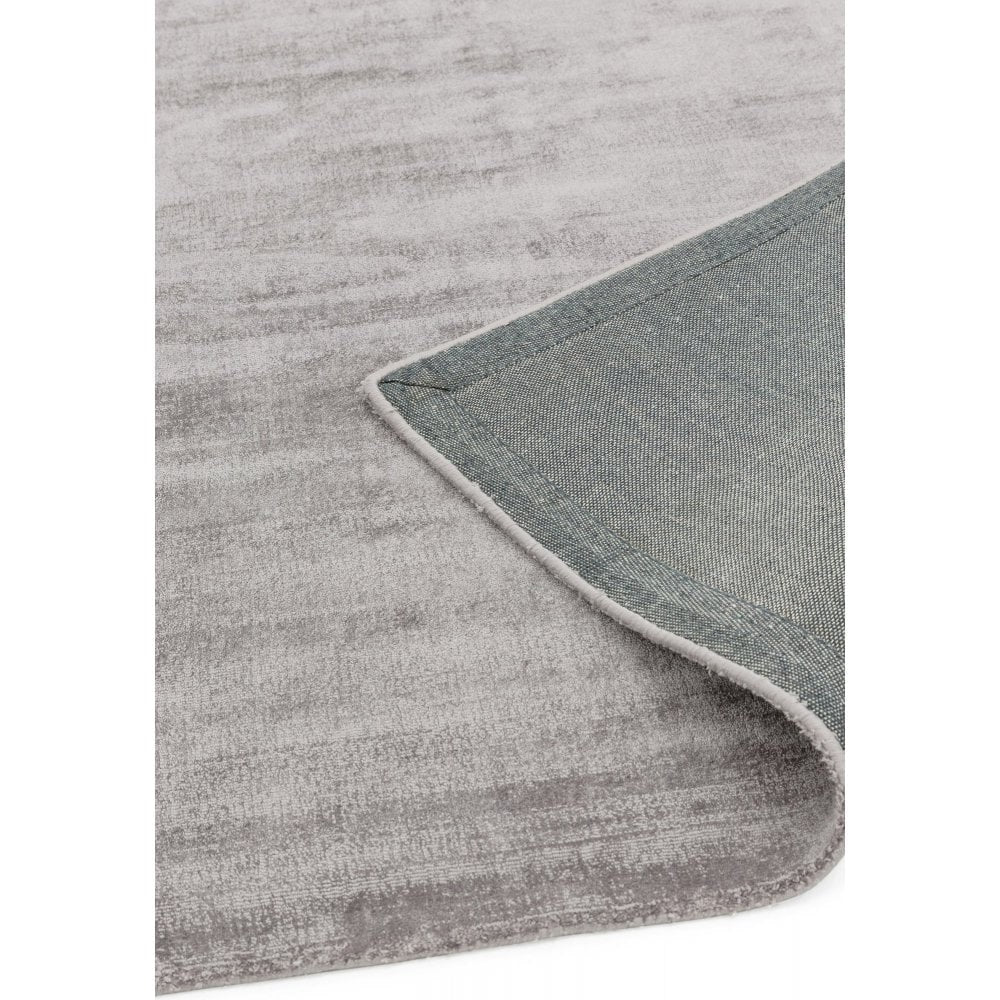 Tapis de salon moderne Uni LAME gris clair