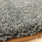 Tapis de salon Moderne poils longs DONNA Argent - Novatrend 