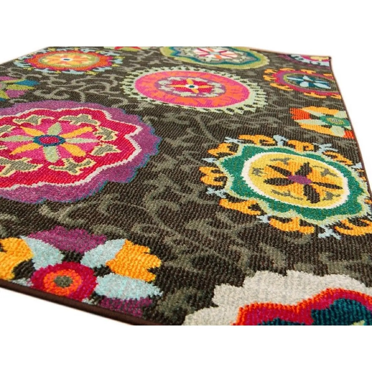 Tapis tissé plat à motifs BLUSH - Novatrend 