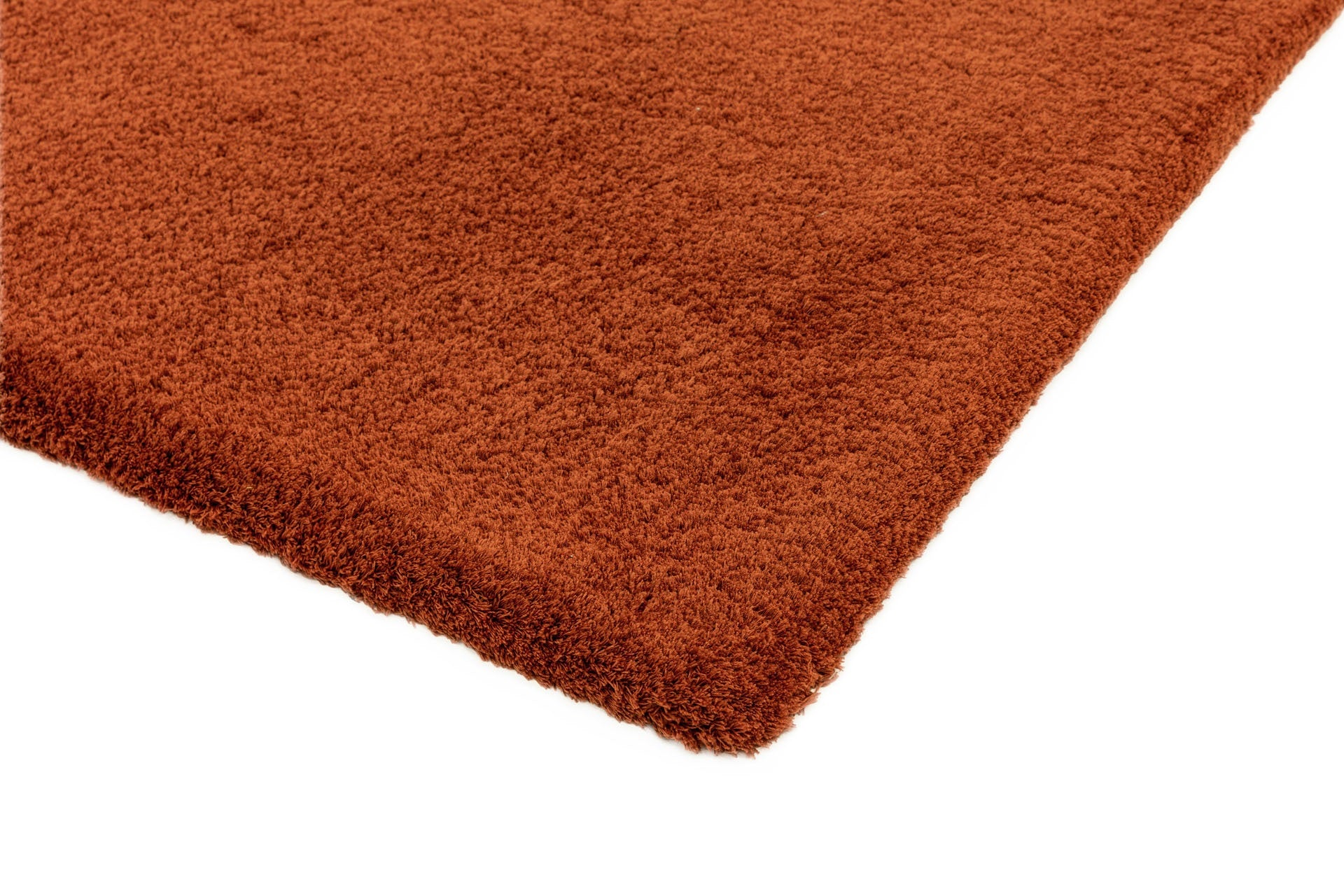 Tapis de salon shaggy moderne TITO Orange - Novatrend 