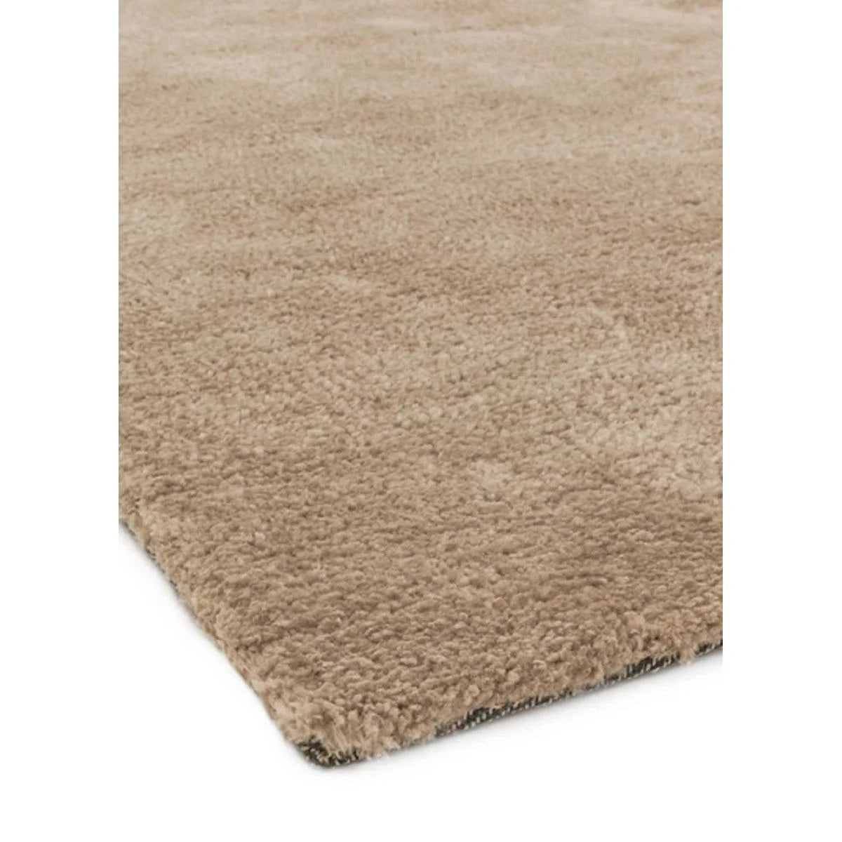 Alfombra de salón moderna negra HELIS
