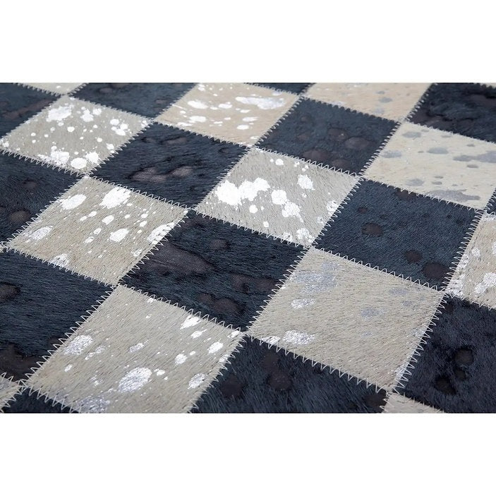 Tapis de salon moderne cuir véritable SOAR - Novatrend 