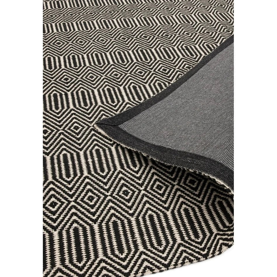 Tapis Laine et Coton tissé main style berbère SILWAN - Novatrend 