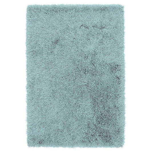 Tapis de salon shaggy FLOOD Bleu - Novatrend 