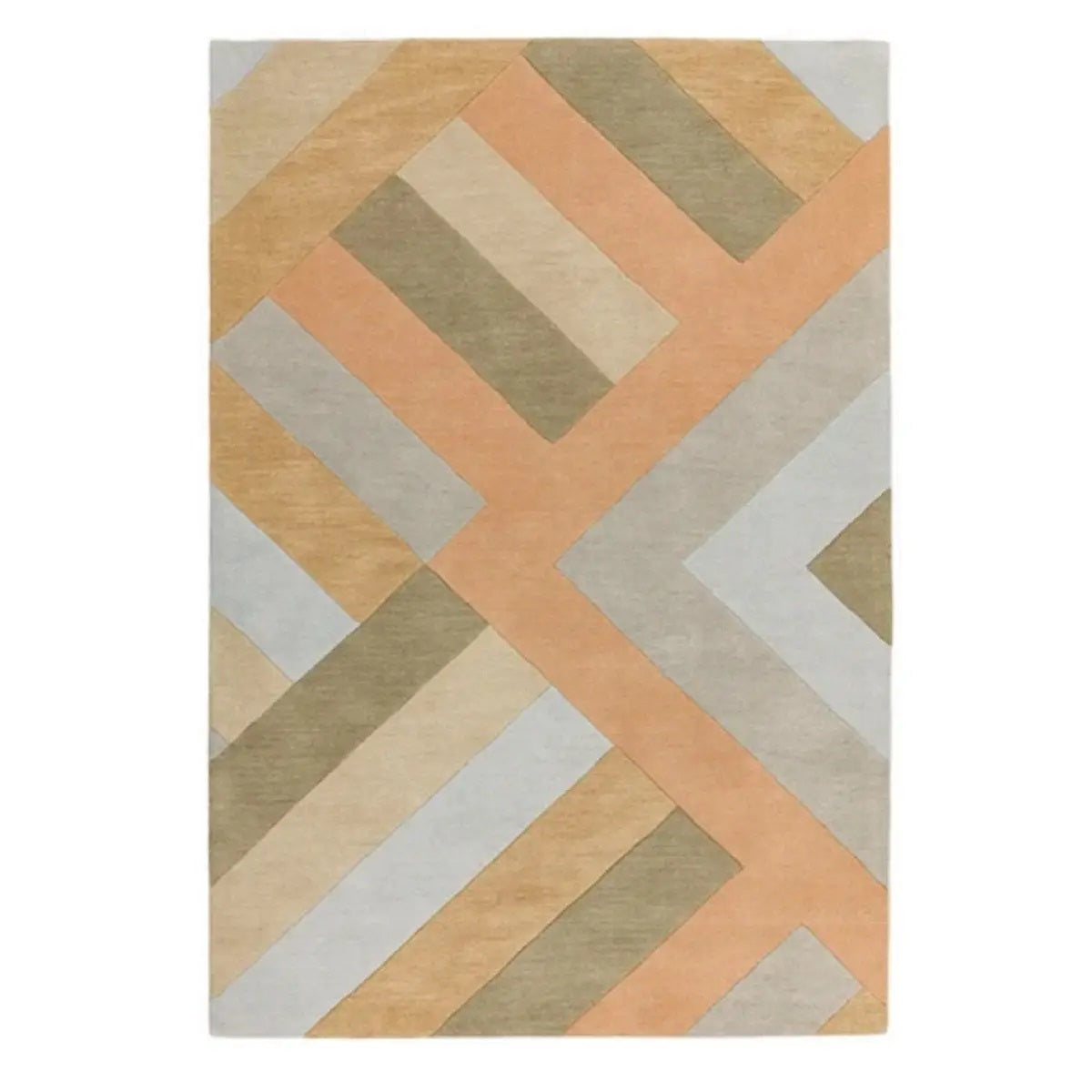 Tapis pure laine tufté main ZIGO - Novatrend 