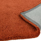 Tapis de salon shaggy moderne TITO Orange - Novatrend 