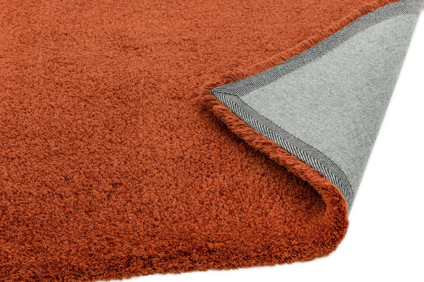 Tapis de salon shaggy moderne TITO Orange - Novatrend 