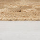 Tapis moderne rond en jute RAYA - Novatrend 
