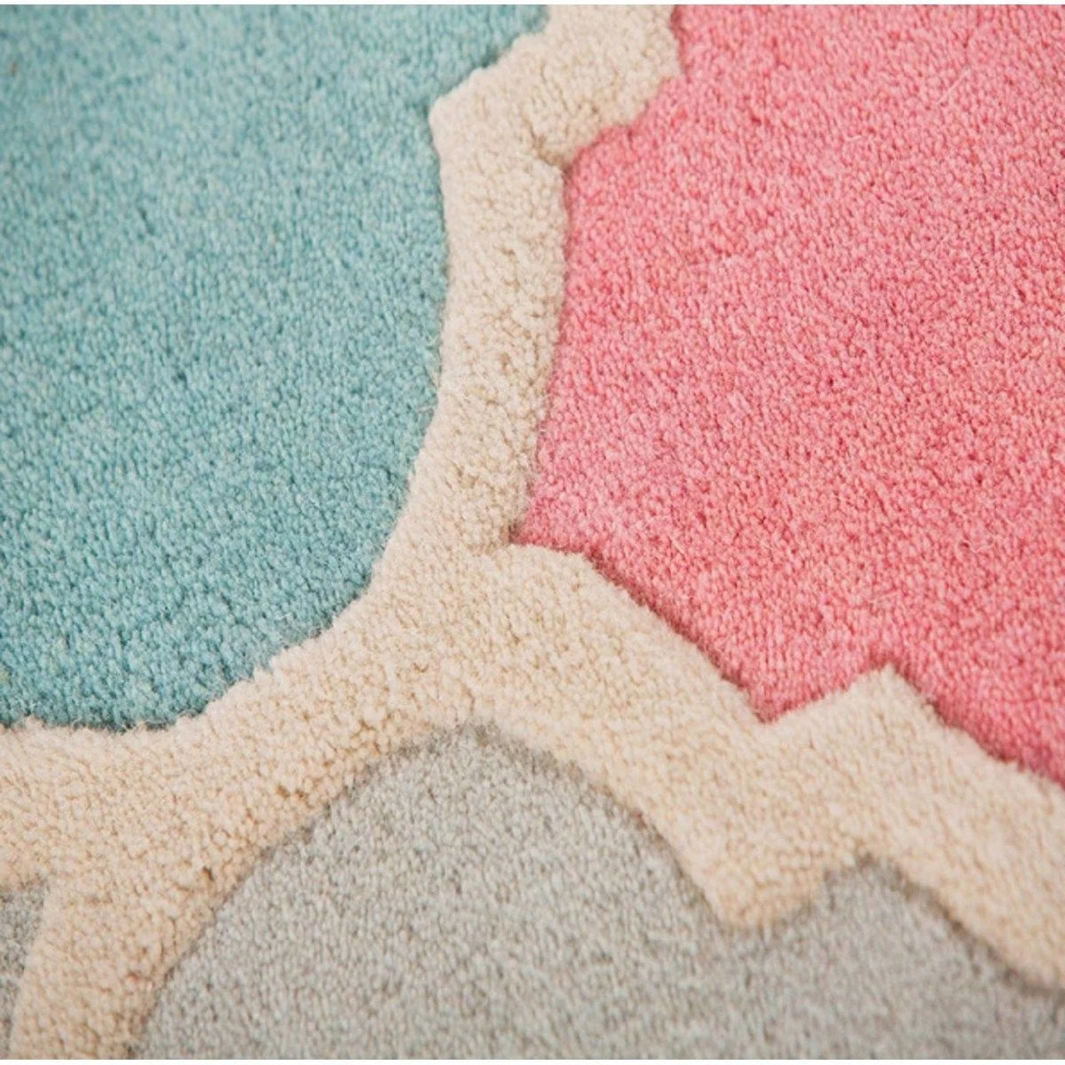 Tapis de salon en laine ROSITA - Novatrend 