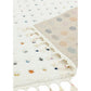 Tapis moderne à franges DOTTY