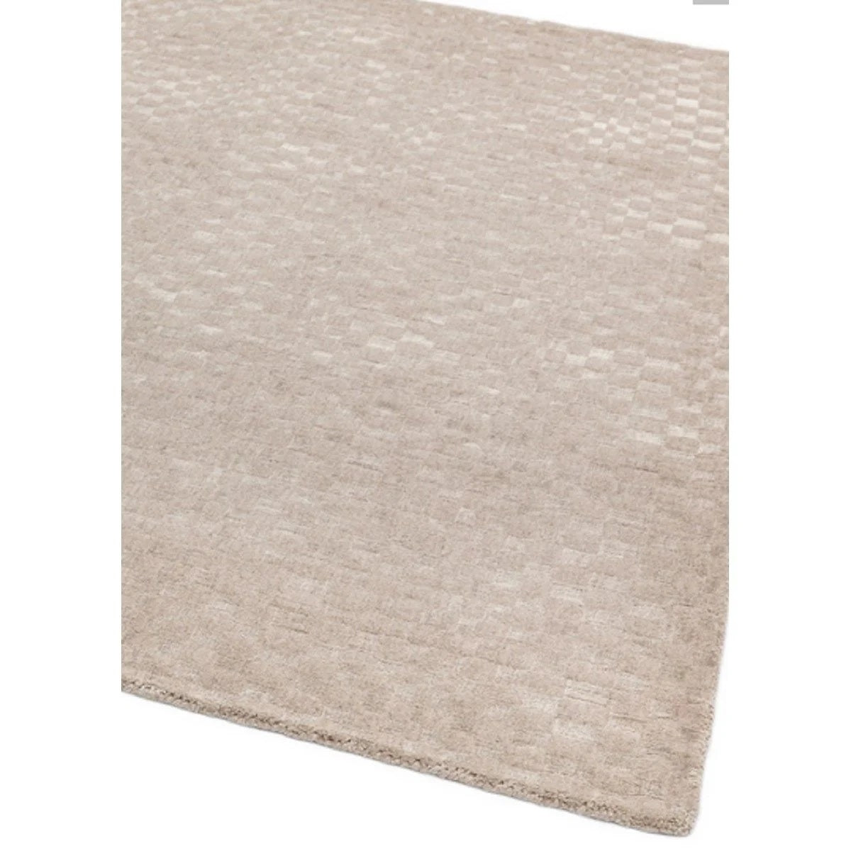 Tapis de salon moderne tissé main laine et viscose KASO