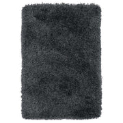 Tapis de salon shaggy FLOOD Noir - Novatrend 