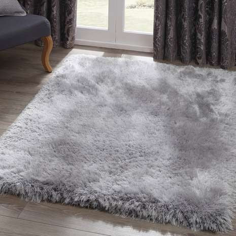 Tapis salon confort shaggy SPLASH Rouge – Novatrend