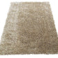 Tapis de salon Moderne poils longs DONNA Beige - Novatrend 