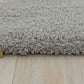 Tapis de salon shaggy moderne TITO Gris - Novatrend 