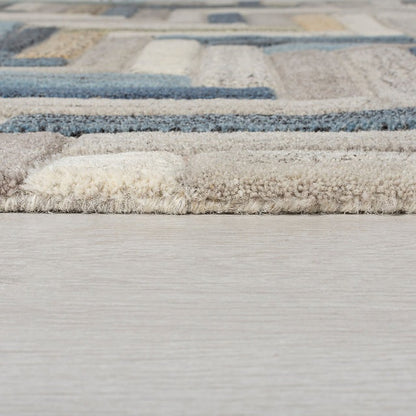 Tapis de salon moderne en laine MADO - Novatrend 