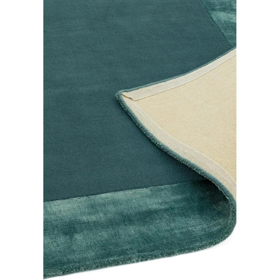 Tapis Laine fait main TOSCA Turquoise - Novatrend 