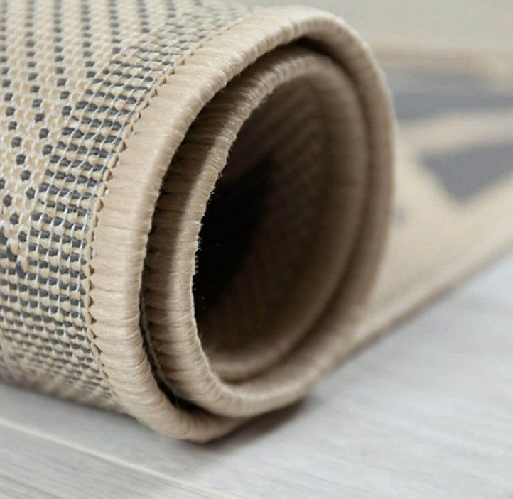 Tapis moderne intérieur extérieur tissé plat PADURA - Novatrend 