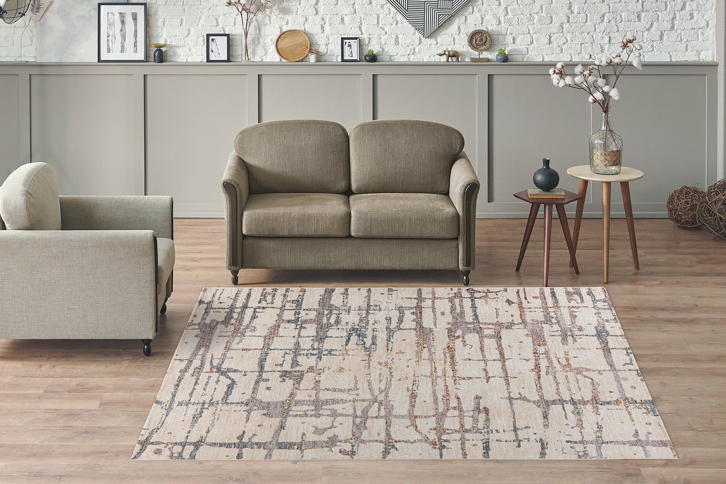 Tapis de salon moderne VASCA