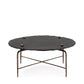 Table basse design pierre et métal EDGE