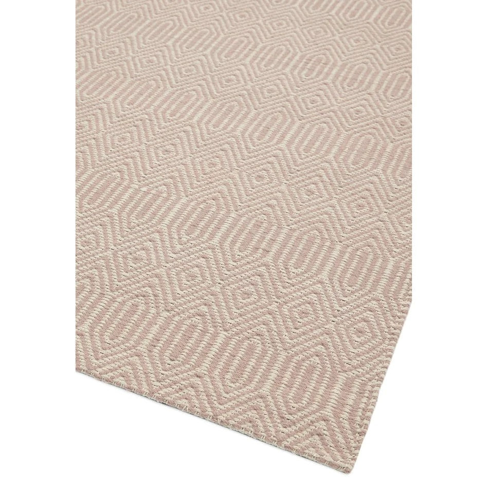 Tapis Laine et Coton tissé main style berbère SILWAN - Novatrend 