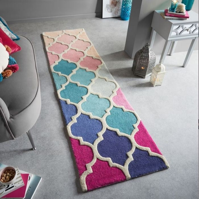 Tapis de salon en laine ROSITA - Novatrend 