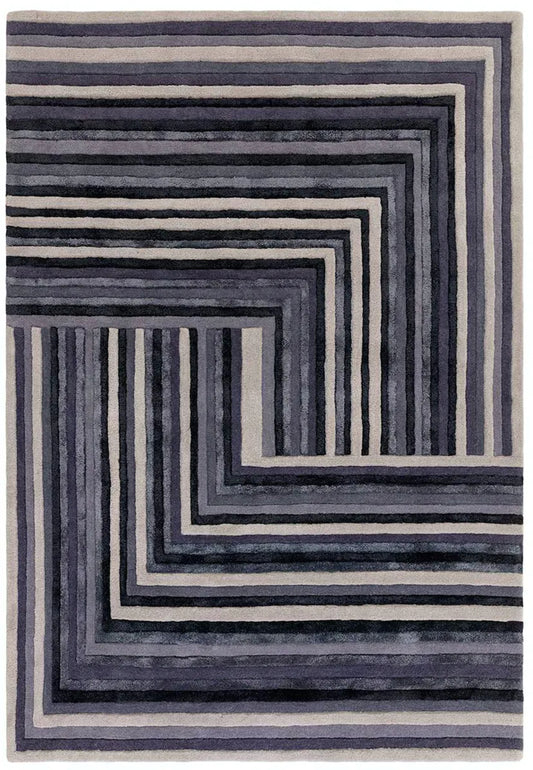 Tapis de salon moderne en laine NETO