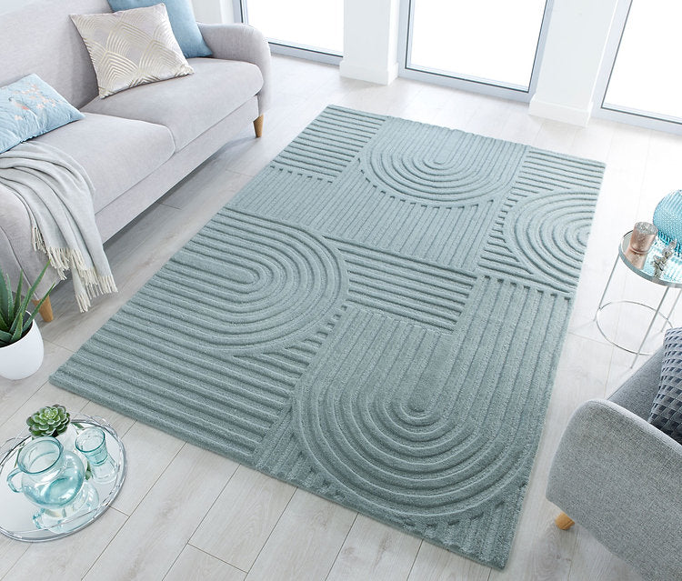 Tapis de salon pure laine SUNRISE - Novatrend 