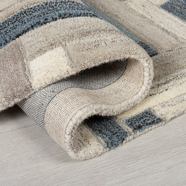 Tapis de salon moderne en laine MADO - Novatrend 
