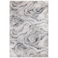Tapis de salon moderne tissé plat VICOLA