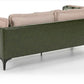 Canapé Réversible lin et cuir synthétique VERDE - Novatrend 