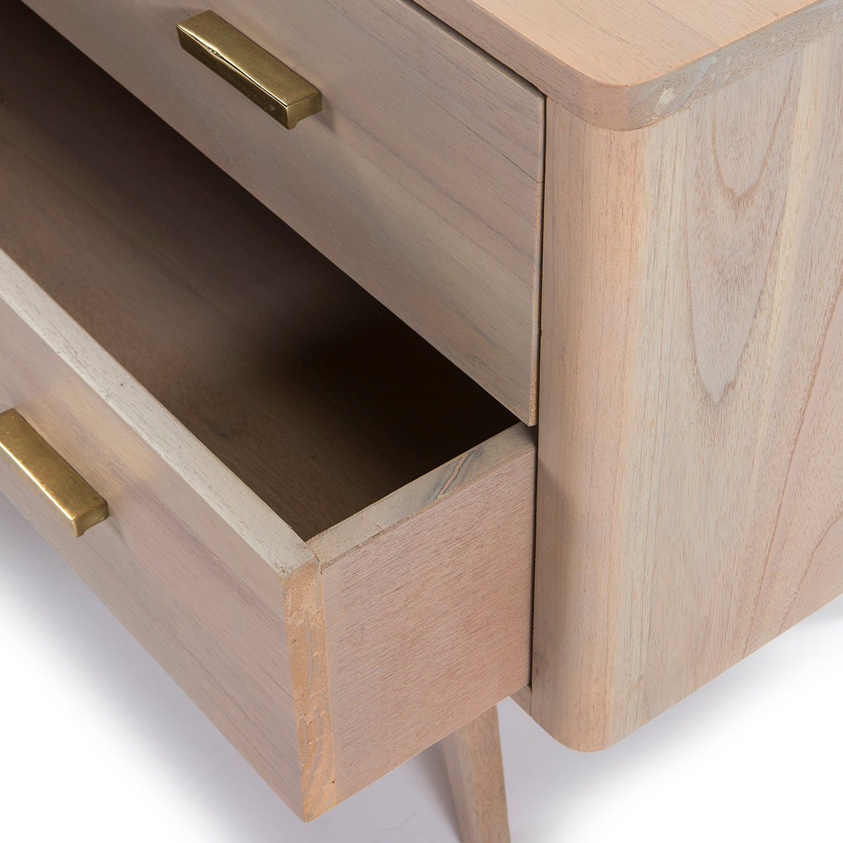 Meuble TV buffet en bois massif GRANDO