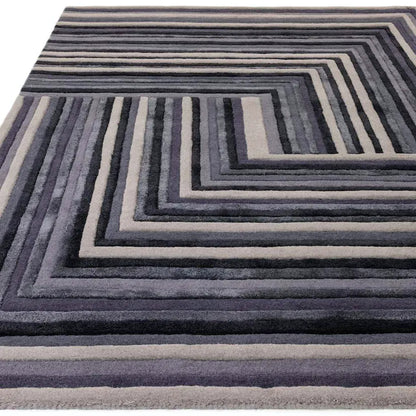 Tapis de salon moderne en laine NETO